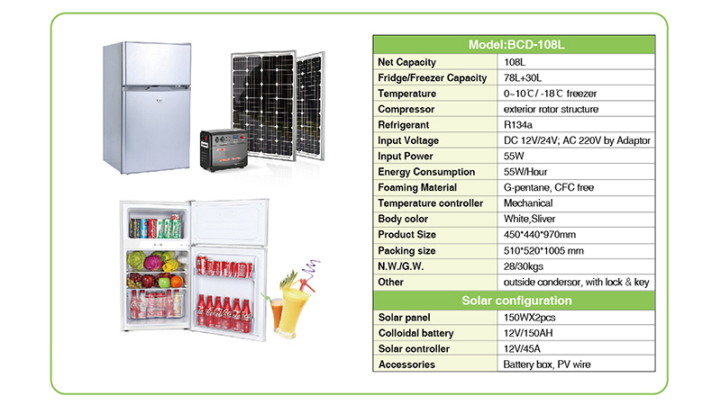 Solar Refrigerator & Freezer|Solar pump|solar power systems