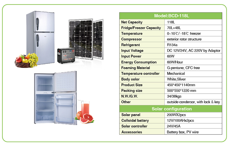 Solar Refrigerator & Freezer|Solar pump|solar power systems