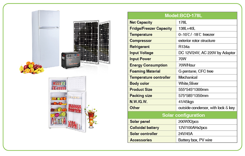 Solar Refrigerator & Freezer|Solar pump|solar power systems