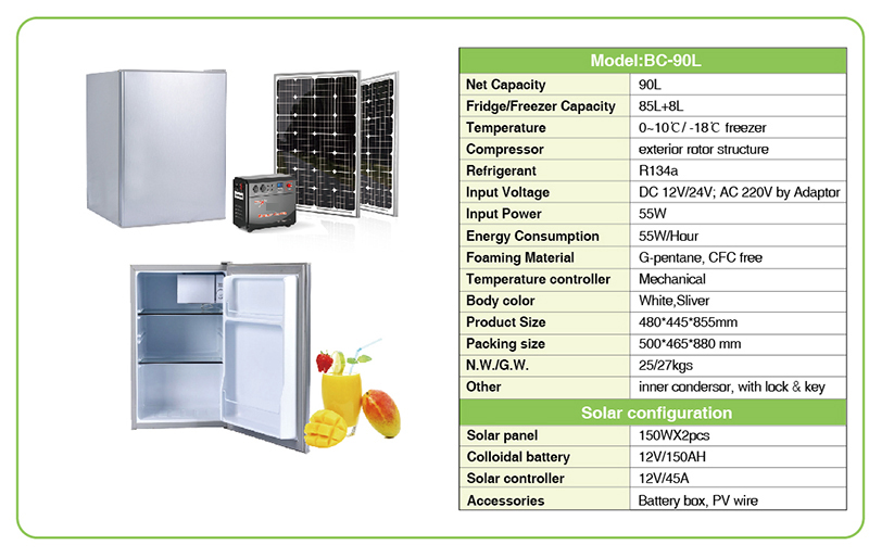 Solar Refrigerator & Freezer|Solar pump|solar power systems