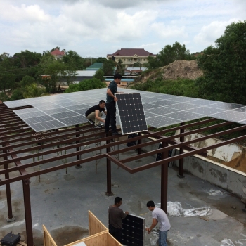 Tarakan, Indonesia 24KW off-grid solar power system