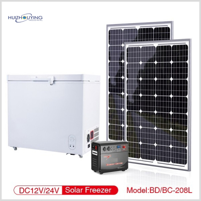 HUIZHOU-BD/BC208L Solar Freezer